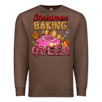 Chestnut christmas baking queen Premium Sweatshirt - FaDigitalArtStudio