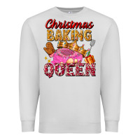 Dove Grey christmas baking queen Premium Sweatshirt - FaDigitalArtStudio
