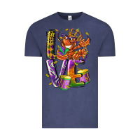 Vintage Denim Mardi Gras love Vintage Tee - LillyAllenDesigns