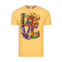Vintage Mustard Mardi Gras love Vintage Tee - LillyAllenDesigns