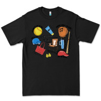 Black softball mom Premium Tee - MaliasSmallBusiness