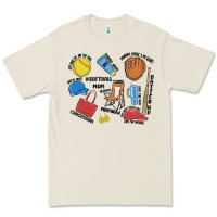 Bone softball mom Premium Tee - MaliasSmallBusiness