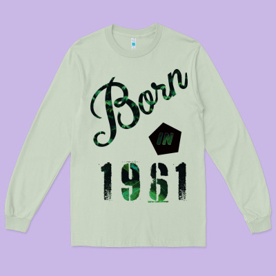 Born In 1961 Long Sleeve Tee Designed By Bettercallsaul