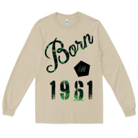 Mushroom Born In 1961 Long Sleeve Tee - Bettercallsaul