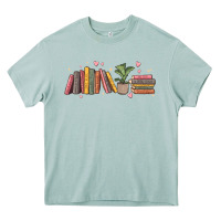 Arona book tropes Heavy Core Tee - MaliasSmallBusiness