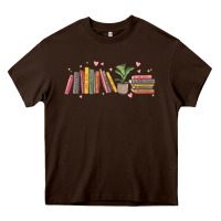 Chocolate Brown book tropes Heavy Core Tee - MaliasSmallBusiness