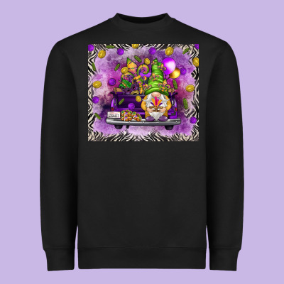 Gnome On The Truck Tumbler Hjf Heavyweight Sweatshirt Designed By Howdyjamesfarm