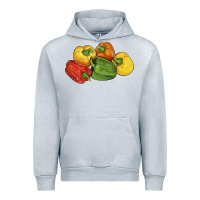 Heather Grey Peppers Urban Hoodie - LillyAllenDesigns