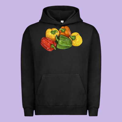 Peppers Urban Hoodie Designed By Lillyallendesigns