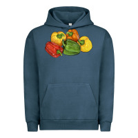 Pigment Midnight Navy Peppers Urban Hoodie - LillyAllenDesigns