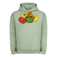 Pigment Oil Green Peppers Urban Hoodie - LillyAllenDesigns