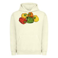 Pigment Pistachio Peppers Urban Hoodie - LillyAllenDesigns