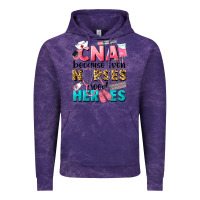 Cloud Purple Western CNA Because Nurses Need Heroes Vintage Hoodie - LillyAllenDesigns