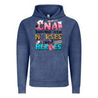 Vintage Denim Western CNA Because Nurses Need Heroes Vintage Hoodie - LillyAllenDesigns