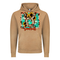 Vintage Camel taurus turquoise cowhide Vintage Hoodie - RanaPortraitStore