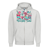 Dove Grey nicu neonatal nurse coffee cups Zipper Hoodie - OliviaCreatesArt