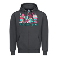 Smoke nicu neonatal nurse coffee cups Zipper Hoodie - OliviaCreatesArt