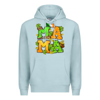 Blue Mist St. Patrick's Day mama Premium Hoodie - OliviaCreatesArt