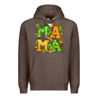 Coffee St. Patrick's Day mama Premium Hoodie - OliviaCreatesArt