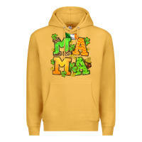 Mustard St. Patrick's Day mama Premium Hoodie - OliviaCreatesArt