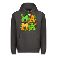 Smoke St. Patrick's Day mama Premium Hoodie - OliviaCreatesArt