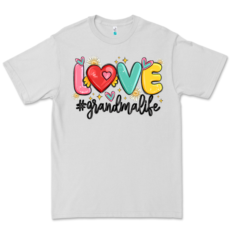 Love Grandma Life Premium Tee by MaliasSmallBusiness | Teevron