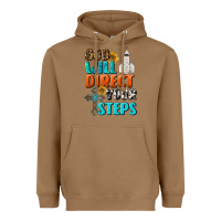 Toasted Coconut God Will Direct Your Steps Heavyweight Hoodie - BundleAndBundleShop