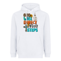 White God Will Direct Your Steps Heavyweight Hoodie - BundleAndBundleShop