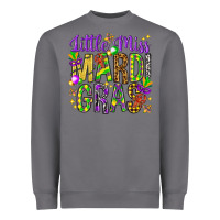 Storm little miss mardi gras hjf Heavyweight Sweatshirt - HowdyJamesFarm
