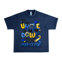 Navy my uncle is down right awesome Urban Heavy Tee - Artiststas
