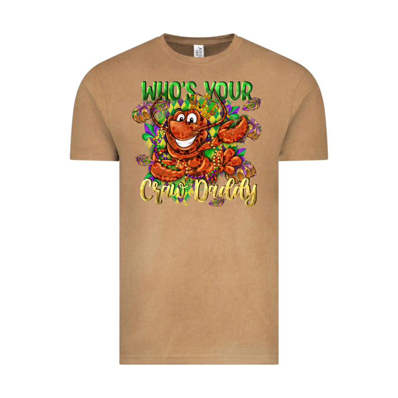 Who's Your Craw Daddy Mardi Gras Vintage Tee by LillyAllenDesigns | Teevron