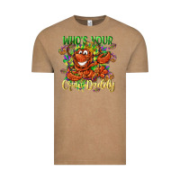 Vintage Coffee Who's your craw daddy Mardi Gras Vintage Tee - LillyAllenDesigns