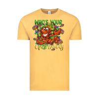 Vintage Mustard Who's your craw daddy Mardi Gras Vintage Tee - LillyAllenDesigns