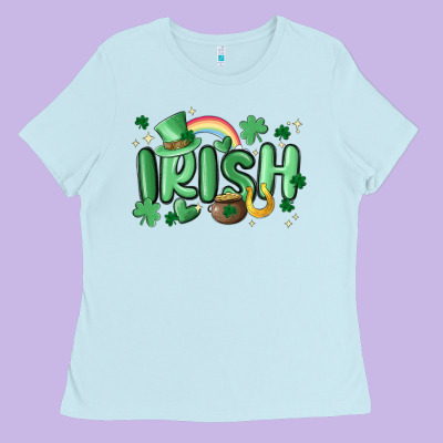 Irish Ladies Tee Designed By Maliassmallbusiness