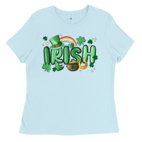 Baby Blue irish Ladies Tee - MaliasSmallBusiness