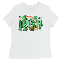 White irish Ladies Tee - MaliasSmallBusiness