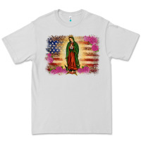 Dove Grey america our lady of guadalupe Premium Tee - JahusDesignShop