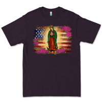 Plum america our lady of guadalupe Premium Tee - JahusDesignShop