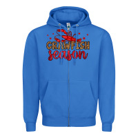 True Royal crawfish season Zipper Hoodie - OliviaCreatesArt