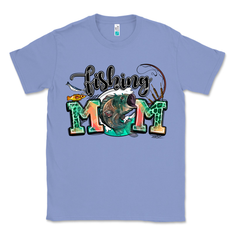 Fishing Mom Classic Tee by LillyAllenDesigns | Teevron