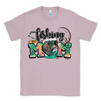 Lilac fishing mom Classic Tee - LillyAllenDesigns