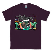 Plum fishing mom Classic Tee - LillyAllenDesigns