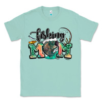 Seafoam fishing mom Classic Tee - LillyAllenDesigns