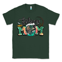Sports Green fishing mom Classic Tee - LillyAllenDesigns