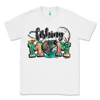 White fishing mom Classic Tee - LillyAllenDesigns