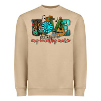 Western Love My Country Music Heavyweight Sweatshirt | Teevron