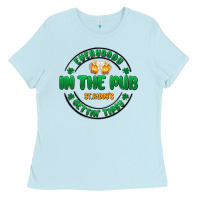 Baby Blue everybody in the pub getting tipsy Ladies Tee - MaliasSmallBusiness