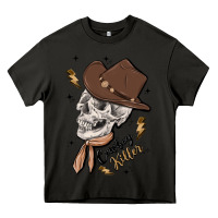 Asphalt cowboy killer Heavy Core Tee - MaliasSmallBusiness