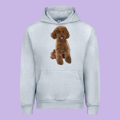 Poodles Dog Lllustrations Urban Hoodie Designed By Lillyallendesigns