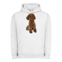 Pigment Lunar Rock Poodles Dog lllustrations Urban Hoodie - LillyAllenDesigns
